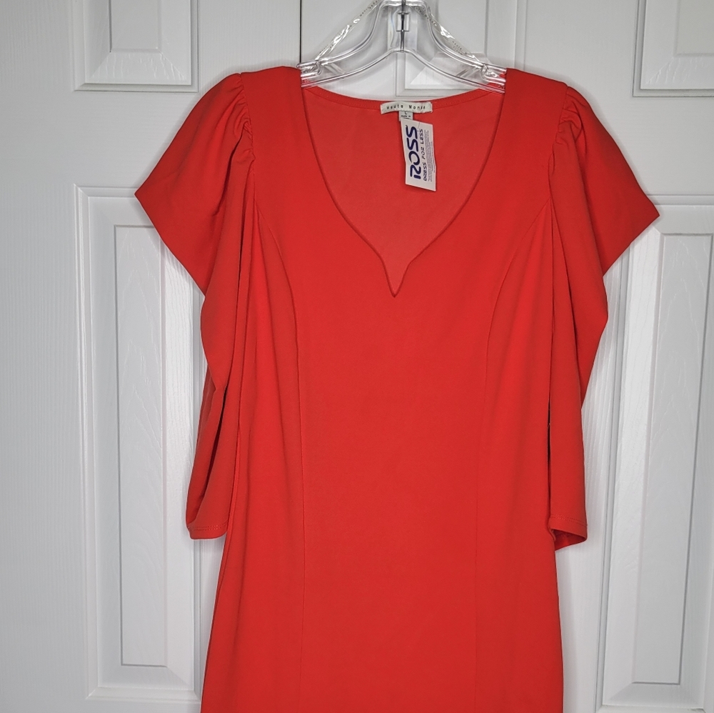 Orange dress